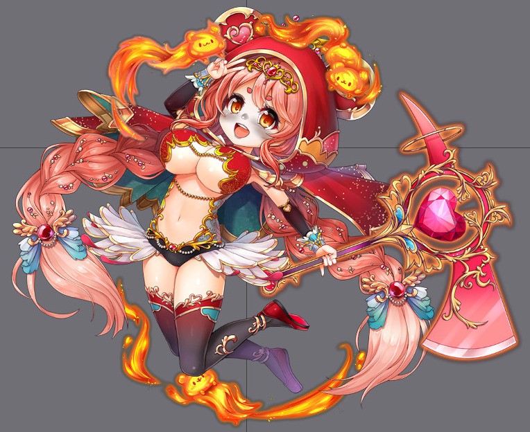 公主触发器280套Spine骨骼动画-Spine-Q版-女性(tch_211)