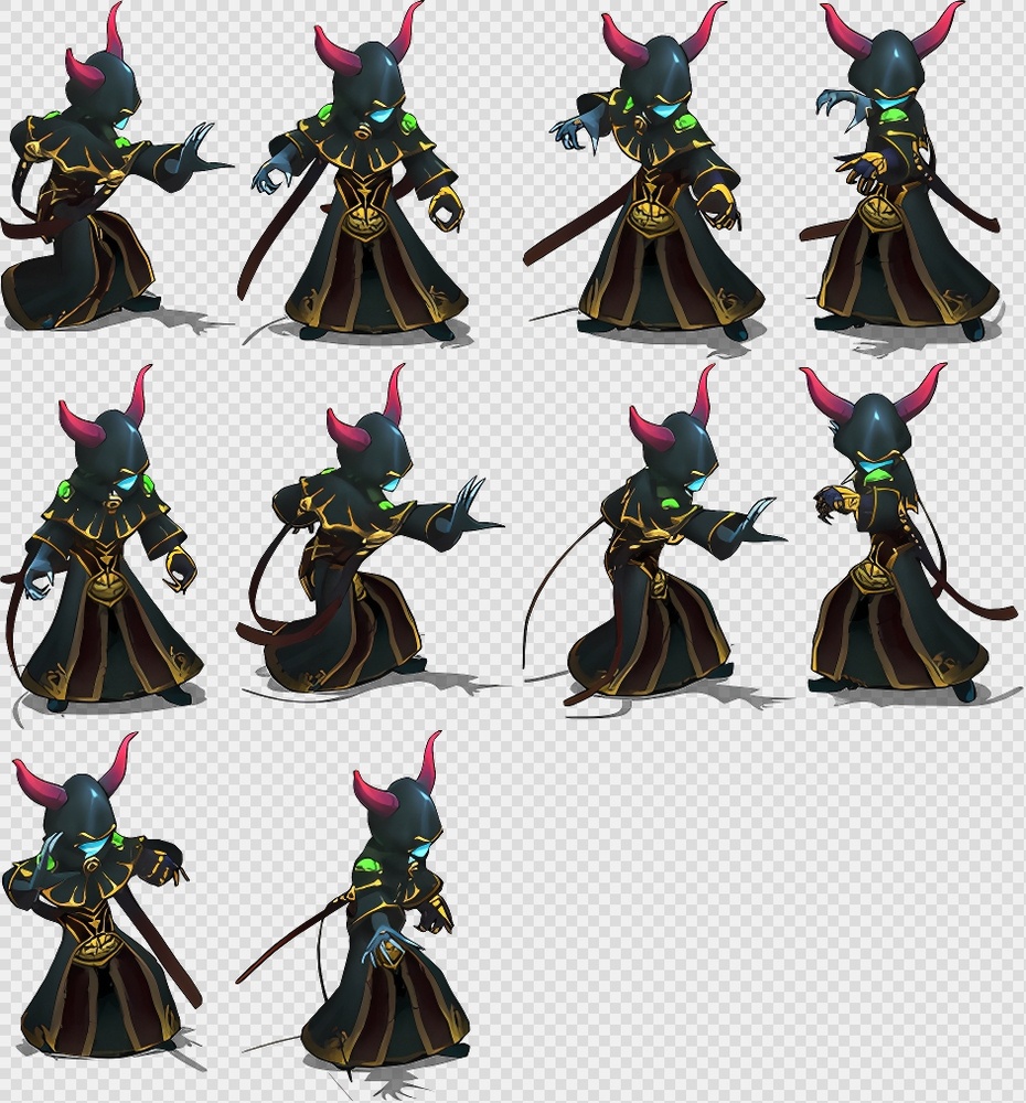 305套魔幻角色PNG序列帧-怪物-魔幻(l_m_057)